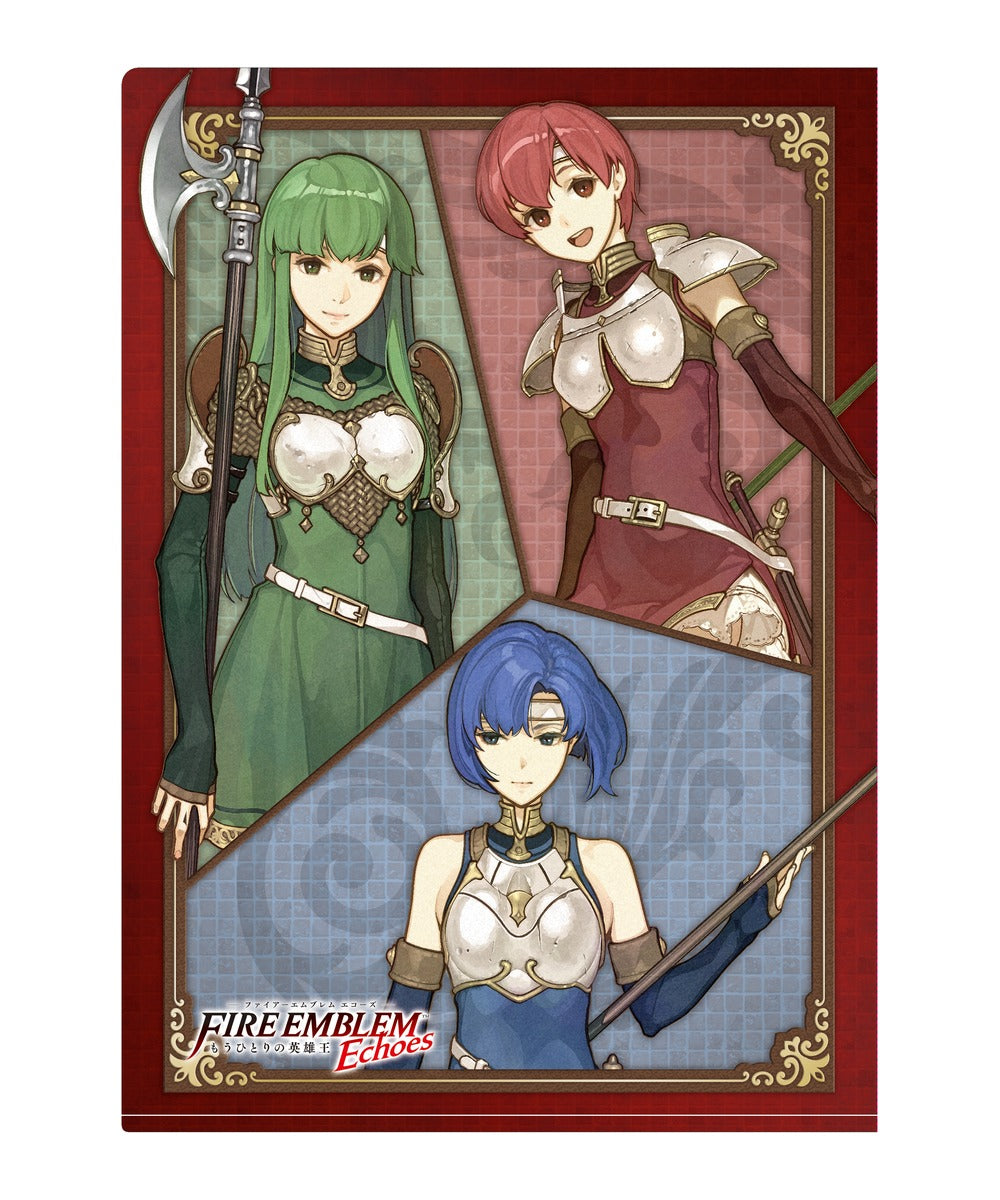 ファイアーエムブレム クリアファイル/Echoes(パオラ/カチュア/エスト)