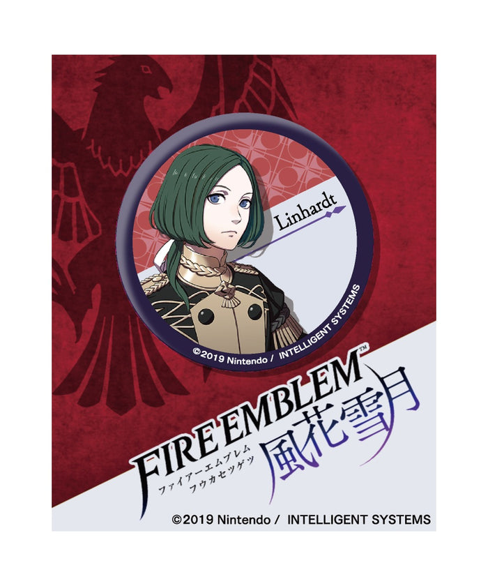 ファイアーエムブレム 風花雪月 40mm缶バッジ/リンハルト