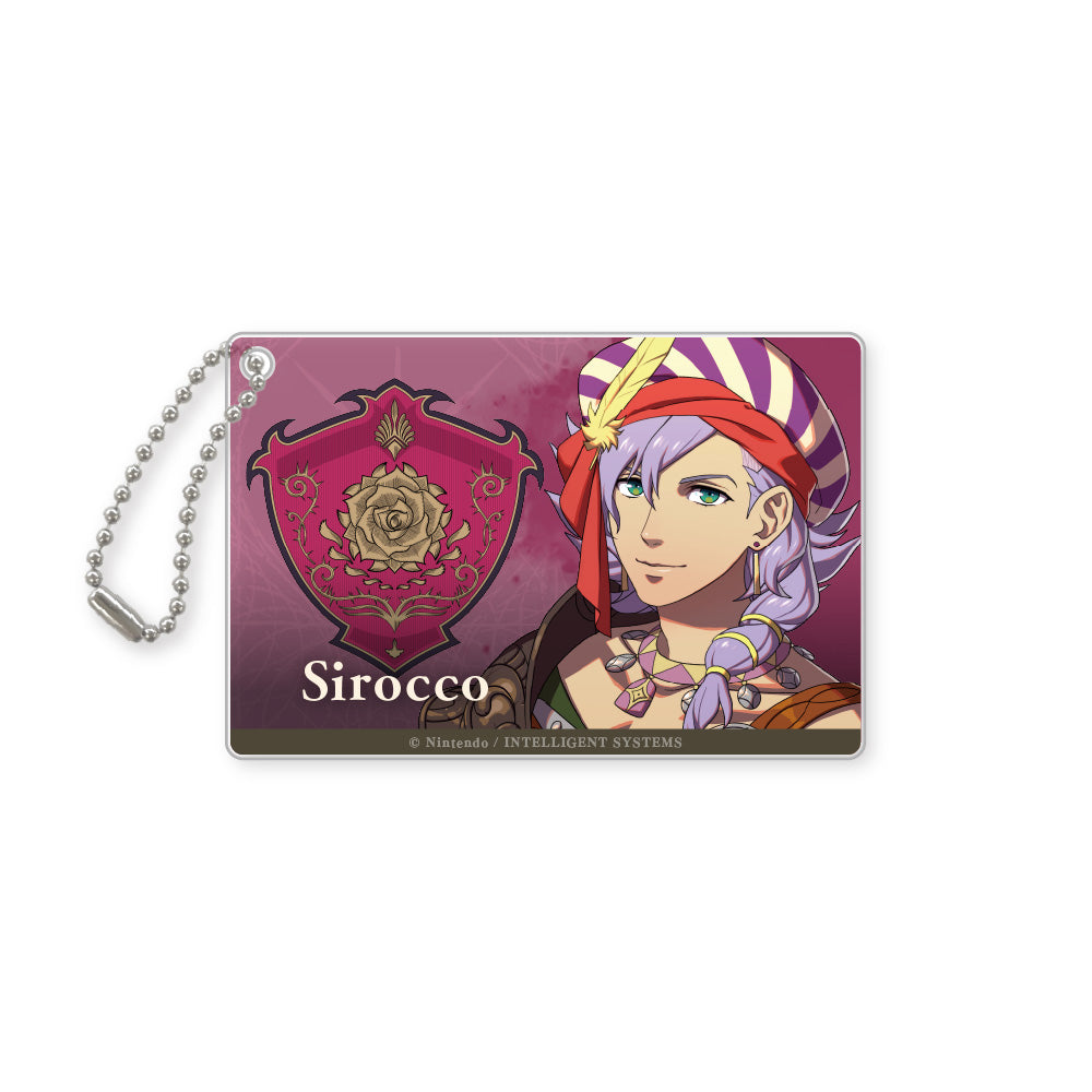 ファイアーエムブレム 万紫千紅 アクリルキーホルダー/18.シロッコ