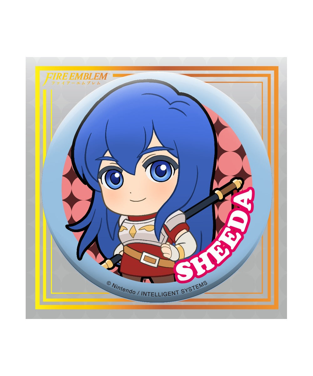 ファイアーエムブレム　缶バッジ／シーダ