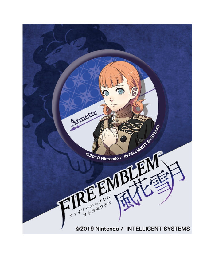 ファイアーエムブレム 風花雪月　40mm缶バッジ／アネット
