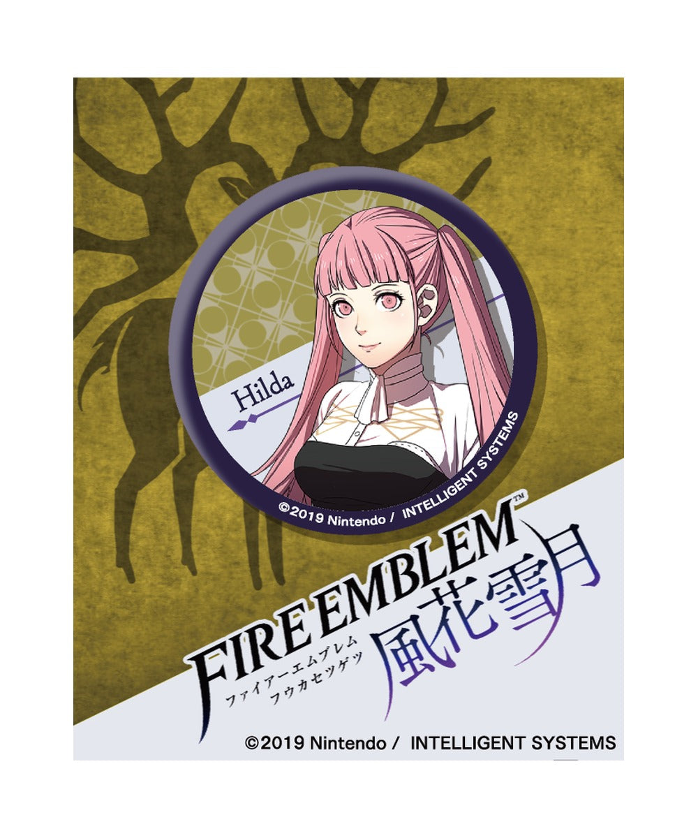 ファイアーエムブレム 風花雪月　40mm缶バッジ／ヒルダ