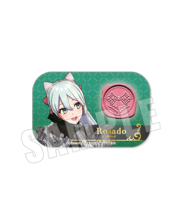 ファイアーエムブレム エンゲージ　スクエアカンバッジ／ロサード