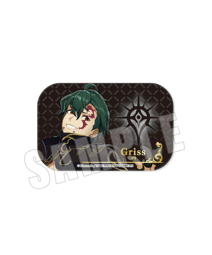 ファイアーエムブレム エンゲージ　スクエアカンバッジ／グリ