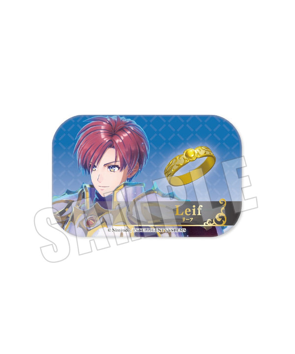 ファイアーエムブレム エンゲージ　スクエアカンバッジ／紋章士リーフ